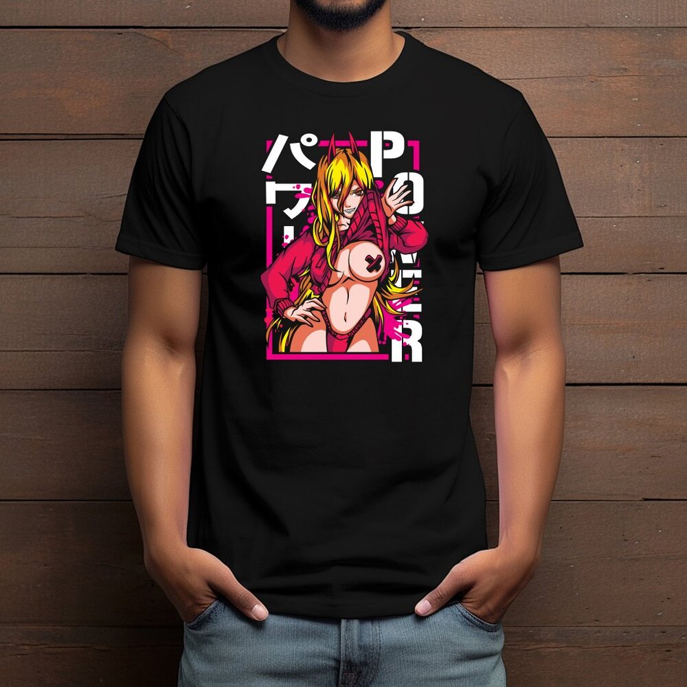 Power (Chainsaw Man) Waifu Custom T-shirt